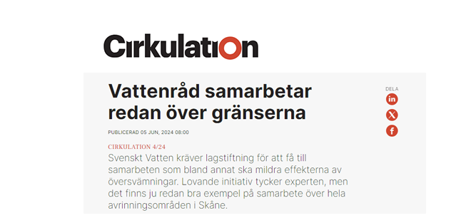 Artikel i Cirkulation juni 2024