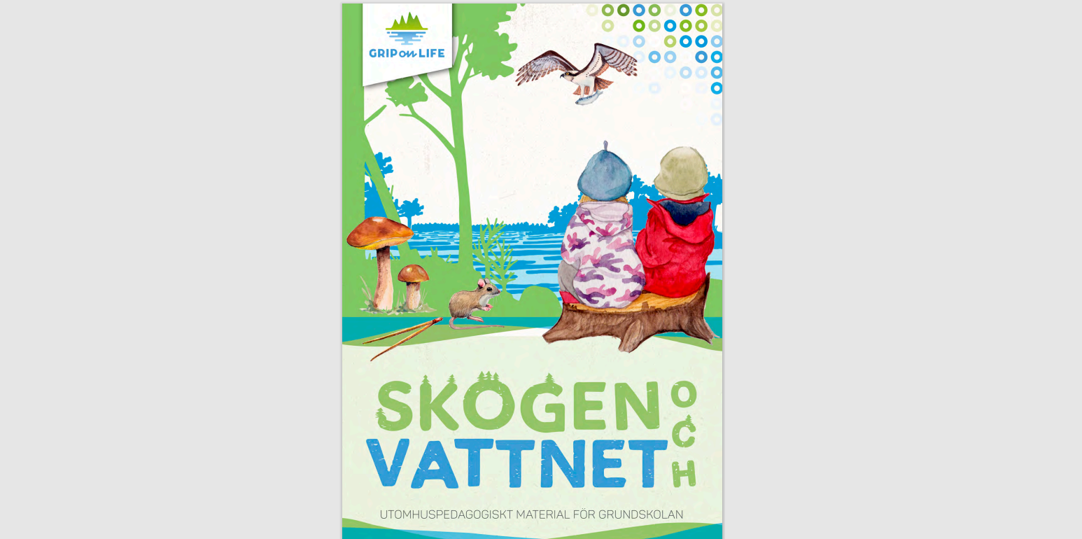 Bokomslag: Skogen och vattnet
