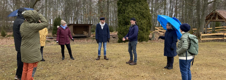 Nordsjökommissionen besöker Forskningsstation Bolmen