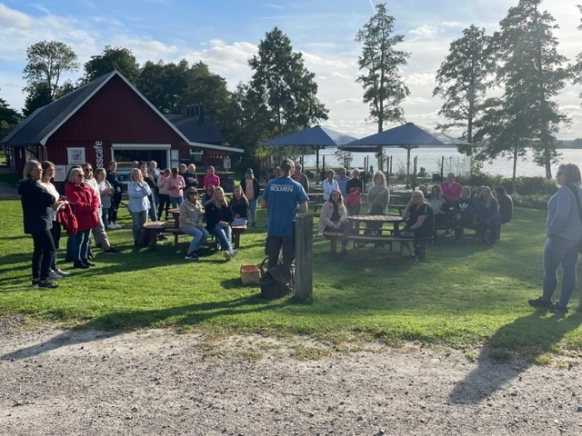 Besök av Hylte kommuns förskolepedagoger, augusti 2023