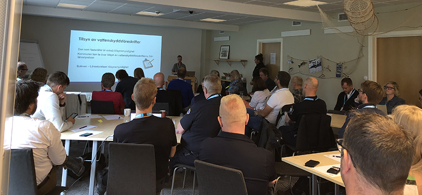 Föreläsning under kunskapsdagen vid sjön Bolmen, 7 sep 2023