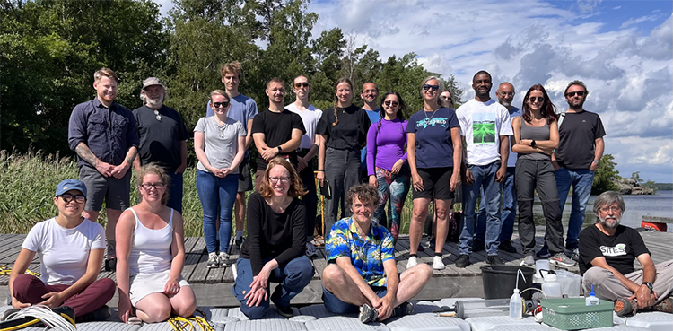 Personal vid kick-off av Aquacosm-projektet