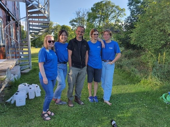 Forskarlaget sommaren 2022