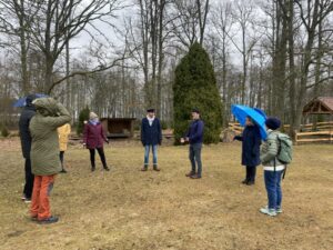 Nordsjökommissionen besöker Forskningsstation Bolmen